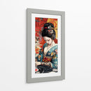 Geisha Urbana - Puffy Design | Cuadro decorativo de Canvas Lab