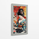 Geisha Urbana - Puffy Design | Cuadro decorativo de Canvas Lab