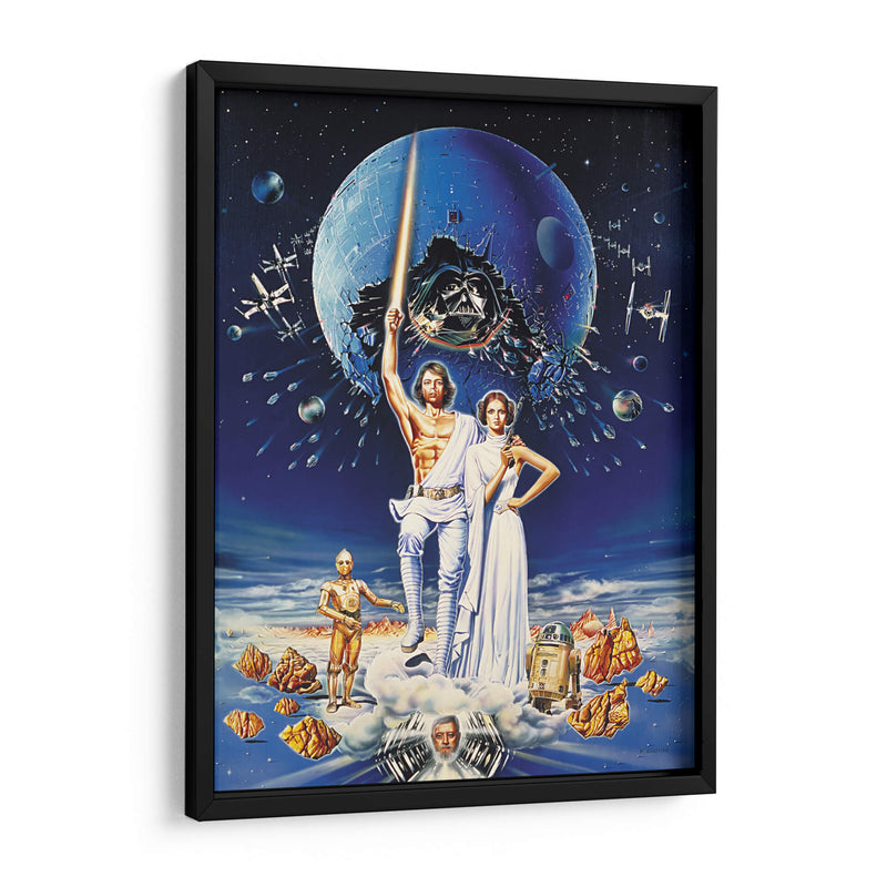 Star Wars first trilogy | Cuadro decorativo de Canvas Lab