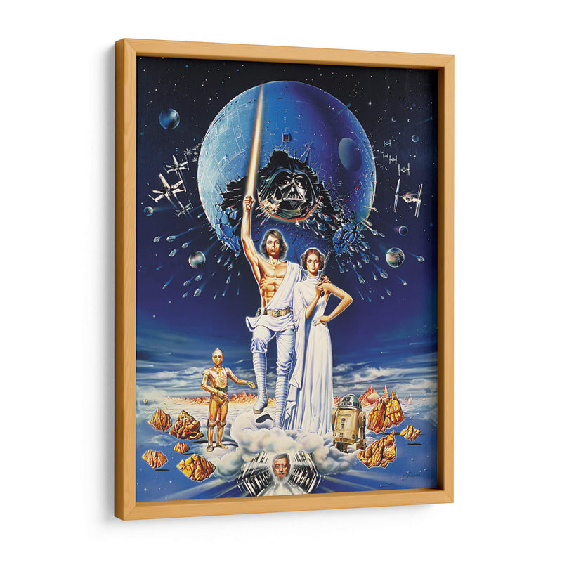 Star Wars first trilogy | Cuadro decorativo de Canvas Lab