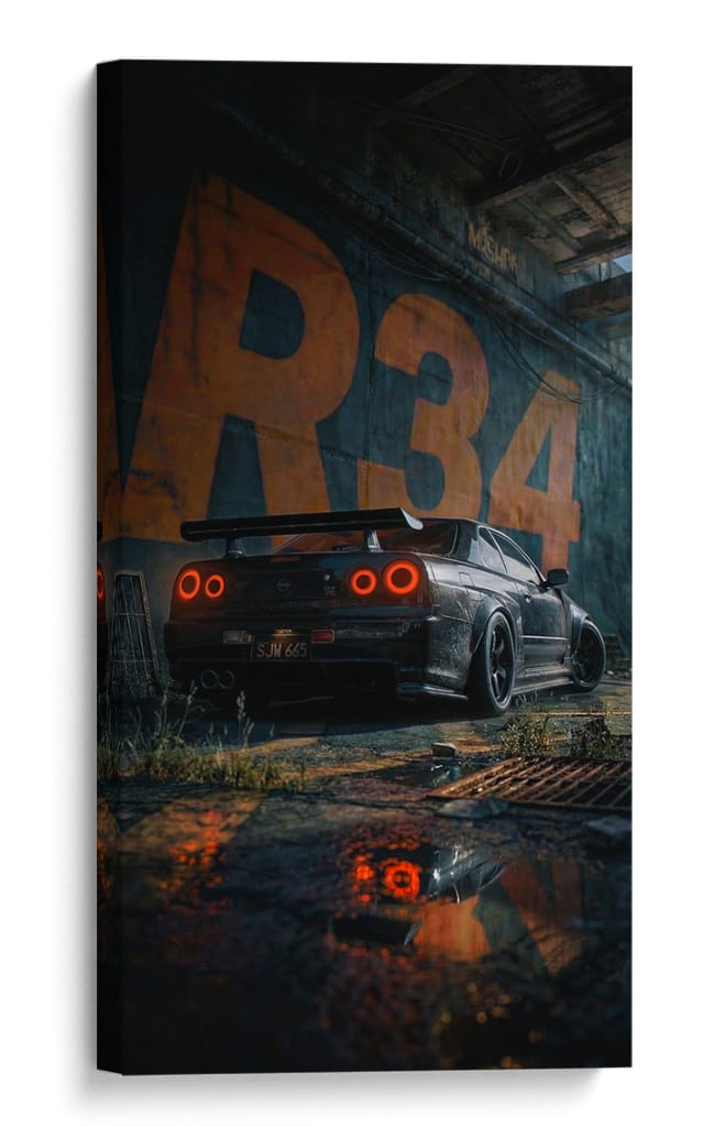 El Rey JDM - Puffy Design | Cuadro decorativo de Canvas Lab