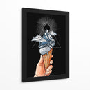 Cumbre Helada - Puffy Design | Cuadro decorativo de Canvas Lab