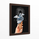 Cumbre Helada - Puffy Design | Cuadro decorativo de Canvas Lab