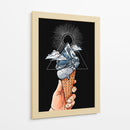 Cumbre Helada - Puffy Design | Cuadro decorativo de Canvas Lab