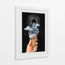 Cumbre Helada - Puffy Design | Cuadro decorativo de Canvas Lab