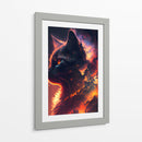 Gato de Brasa - Puffy Design | Cuadro decorativo de Canvas Lab