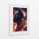 Gato de Brasa - Puffy Design | Cuadro decorativo de Canvas Lab