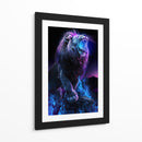 Trueno Azul - Puffy Design | Cuadro decorativo de Canvas Lab
