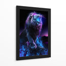 Trueno Azul - Puffy Design | Cuadro decorativo de Canvas Lab