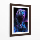 Trueno Azul - Puffy Design | Cuadro decorativo de Canvas Lab