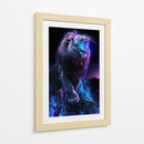 Trueno Azul - Puffy Design | Cuadro decorativo de Canvas Lab