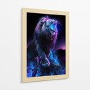 Trueno Azul - Puffy Design | Cuadro decorativo de Canvas Lab
