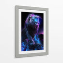 Trueno Azul - Puffy Design | Cuadro decorativo de Canvas Lab