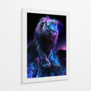 Trueno Azul - Puffy Design | Cuadro decorativo de Canvas Lab