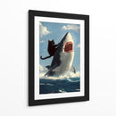 El Gato Marino - Puffy Design | Cuadro decorativo de Canvas Lab