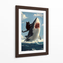 El Gato Marino - Puffy Design | Cuadro decorativo de Canvas Lab