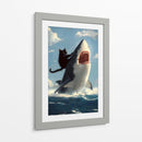 El Gato Marino - Puffy Design | Cuadro decorativo de Canvas Lab