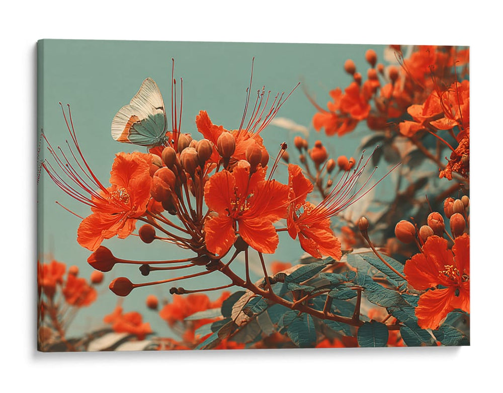 Flores Rojas  - DIEGO D L | Cuadro decorativo de Canvas Lab