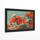 Flores Rojas  - DIEGO D L | Cuadro decorativo de Canvas Lab