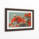 Flores Rojas  - DIEGO D L | Cuadro decorativo de Canvas Lab