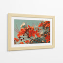 Flores Rojas  - DIEGO D L | Cuadro decorativo de Canvas Lab