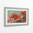 Flores Rojas  - DIEGO D L | Cuadro decorativo de Canvas Lab