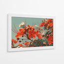 Flores Rojas  - DIEGO D L | Cuadro decorativo de Canvas Lab