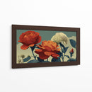 Flores en contraste - DIEGO D L | Cuadro decorativo de Canvas Lab