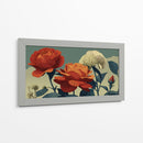 Flores en contraste - DIEGO D L | Cuadro decorativo de Canvas Lab