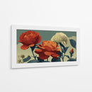 Flores en contraste - DIEGO D L | Cuadro decorativo de Canvas Lab