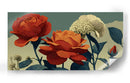 Flores en contraste - DIEGO D L | Cuadro decorativo de Canvas Lab