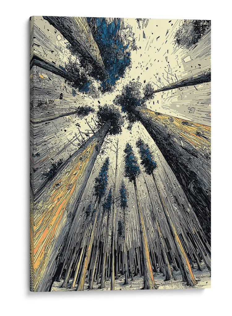Bosque - DIEGO D L | Cuadro decorativo de Canvas Lab
