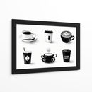 Variedad de bebidas de cafeina  - DIEGO D L | Cuadro decorativo de Canvas Lab