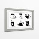 Variedad de bebidas de cafeina  - DIEGO D L | Cuadro decorativo de Canvas Lab
