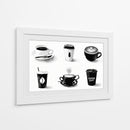 Variedad de bebidas de cafeina  - DIEGO D L | Cuadro decorativo de Canvas Lab