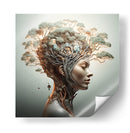 Cerebro Árbol - Cecilia Flores | Cuadro decorativo de Canvas Lab