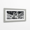 Ondas y Gatos - Cecilia Flores | Cuadro decorativo de Canvas Lab