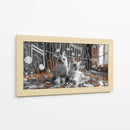 Gatos II - Cecilia Flores | Cuadro decorativo de Canvas Lab