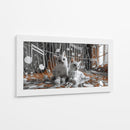 Gatos II - Cecilia Flores | Cuadro decorativo de Canvas Lab