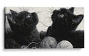 Gatos Negros - DIEGO D L | Cuadro decorativo de Canvas Lab