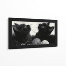Gatos Negros - DIEGO D L | Cuadro decorativo de Canvas Lab