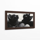 Gatos Negros - DIEGO D L | Cuadro decorativo de Canvas Lab