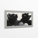 Gatos Negros - DIEGO D L | Cuadro decorativo de Canvas Lab