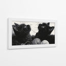 Gatos Negros - DIEGO D L | Cuadro decorativo de Canvas Lab