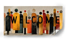 Todos son bienvenidos  - DIEGO D L | Cuadro decorativo de Canvas Lab