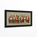 Todos somos bienvenidos - DIEGO D L | Cuadro decorativo de Canvas Lab