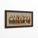 Todos somos bienvenidos - DIEGO D L | Cuadro decorativo de Canvas Lab