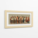 Todos somos bienvenidos - DIEGO D L | Cuadro decorativo de Canvas Lab