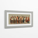 Todos somos bienvenidos - DIEGO D L | Cuadro decorativo de Canvas Lab
