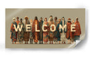 Todos somos bienvenidos - DIEGO D L | Cuadro decorativo de Canvas Lab